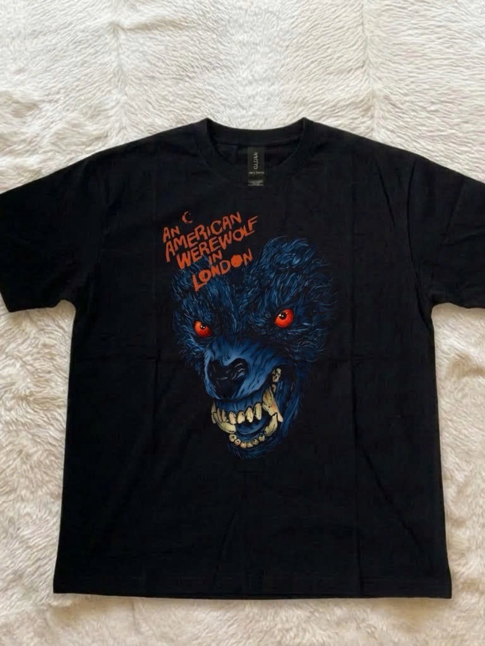 An American Werewolf in London" Classic Horror Movie Graphic T-Shirt – Size L
